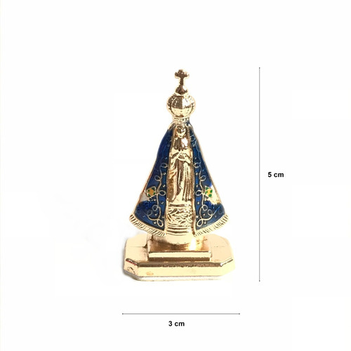 Mini Imagem De Nossa Senhora Aparecida Para Colocar No Carro