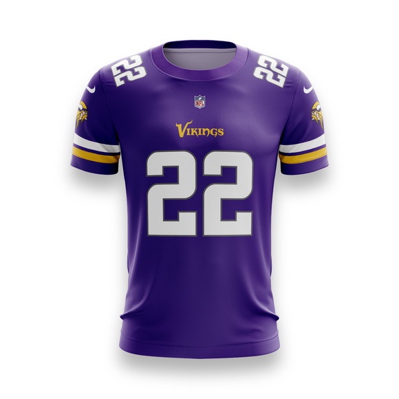 Camiseta Minnesota Vikings NFL Futebol Americano