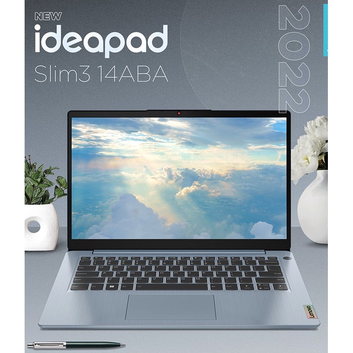 Lenovo Ideapad Slim3 14ABA7 R5 Dos/8G/256G Laptop * Windows Não Está Incluído *