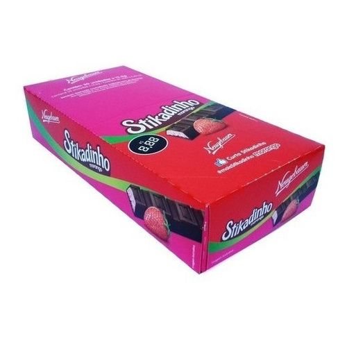 Chocolate Stikadinho 12,3g Caixa C/32unid em Oferta na Shopee