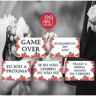 Plaquinhas Com Fraes Para Casamento Shopee Brasil