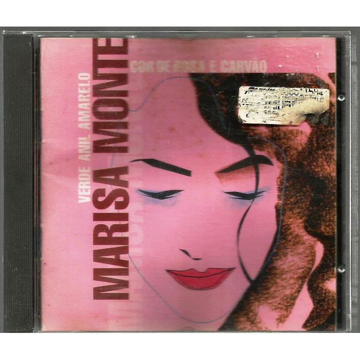660 Mcd- CD Original 1994- Marisa Monte- Verde Anil Amarelo Cor De Rosa E Carvão