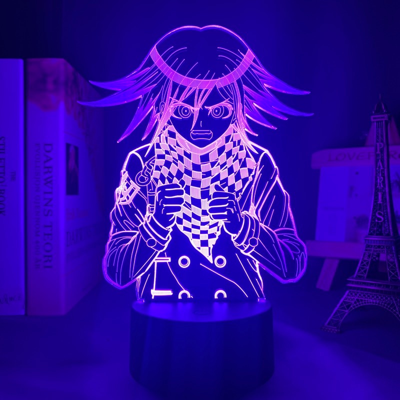 Anime Led Night Light Danganronpa V3 Matar Harmony Kokichi Oma Para O Quarto Decoração Caçoa O Presente Kokichi Oma