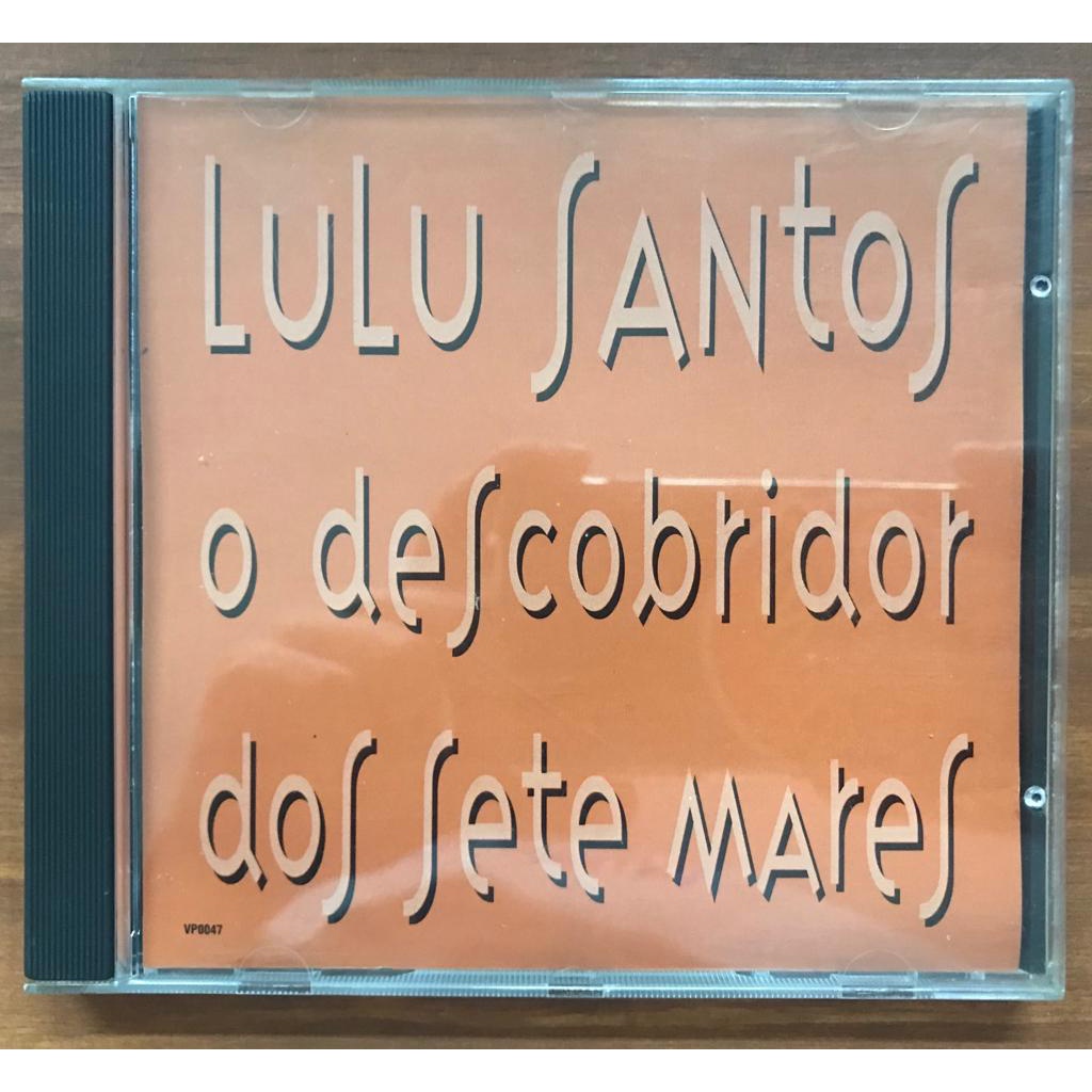 CD Single Lulu Santos - O Descobridor dos Sete Mares
