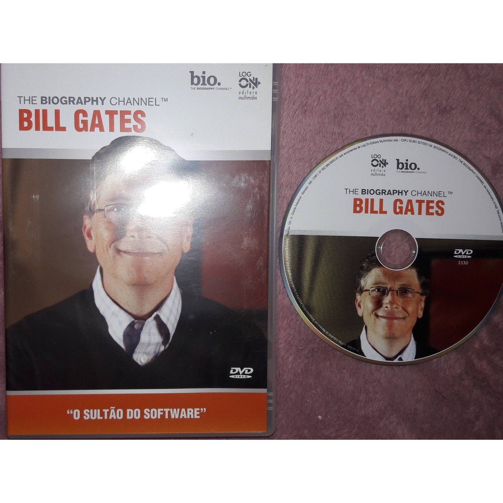 DVD ORIGINAL THE BIOGRAPHY CHANNEL BILL GATES