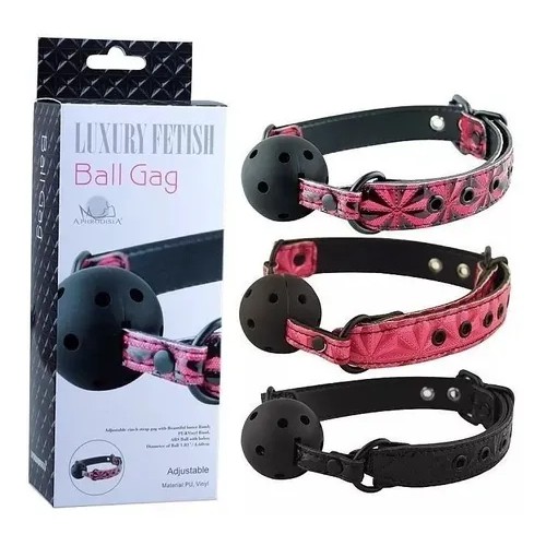 Mordaça Bola Ball Gag - Bondage Fetiche Sado Bdsm Cores