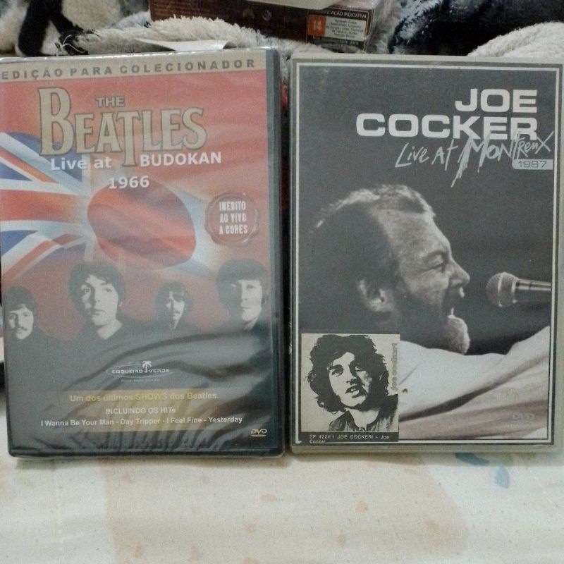 Joe Cocker / Beatles(lacrado) - 2 dvds