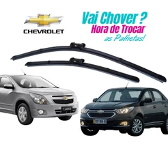 Par Palheta Limpador Parabrisa Chevrolet Cobalt 2012 a 2019 PROMOÇÃO SHOPEE