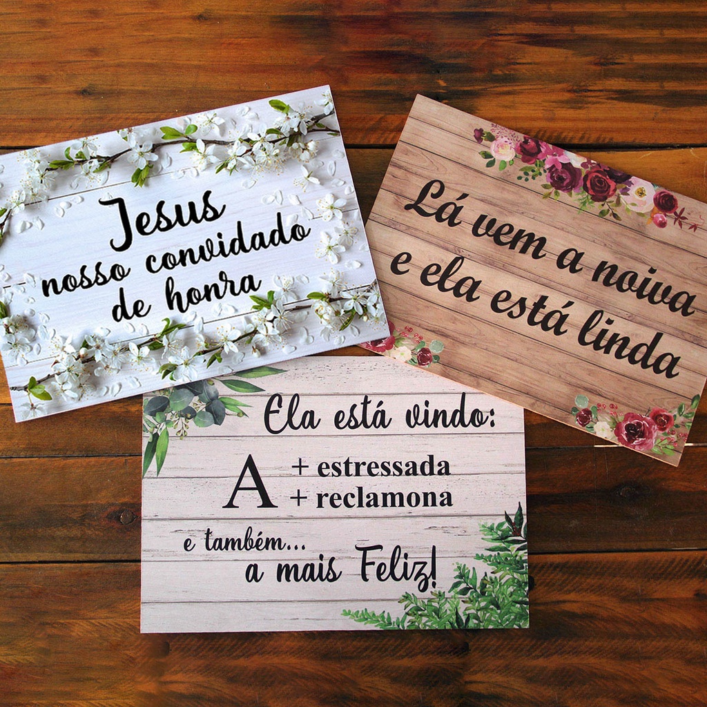 Plaquinha De Casamento Placa Entrada Noiva Cortejo Daminha Pajem Noivado envio rápido