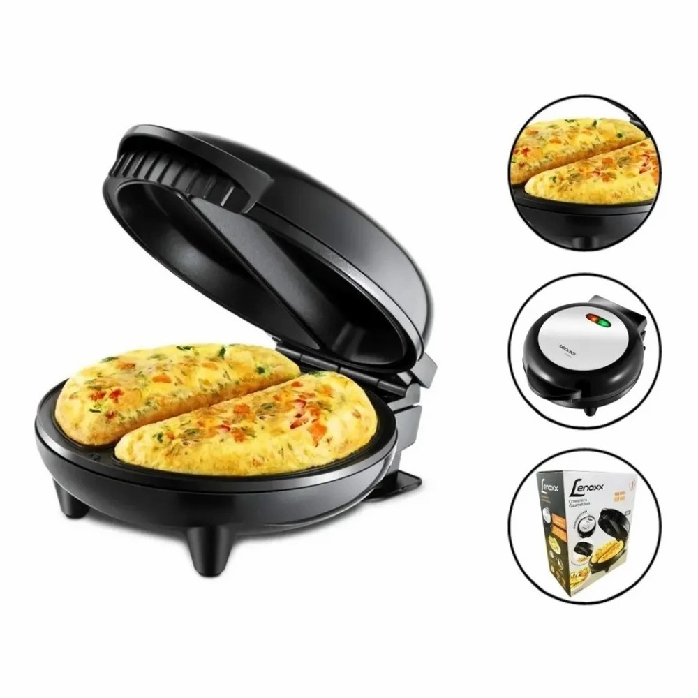 Omeleteira Elétrica Gourmet 750W 220V - Preta