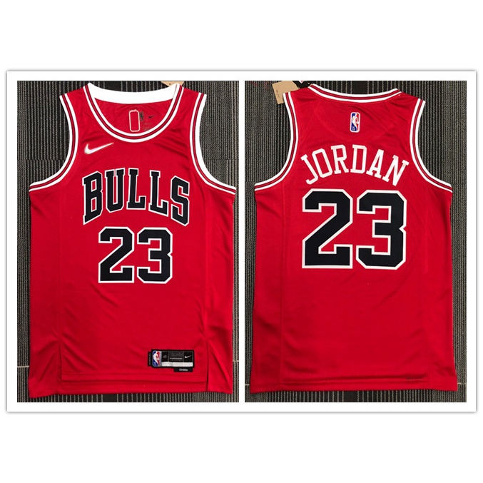 hot pressed 2022 nba Chicago Bulls No. 23 Jor dan red basketball jersey