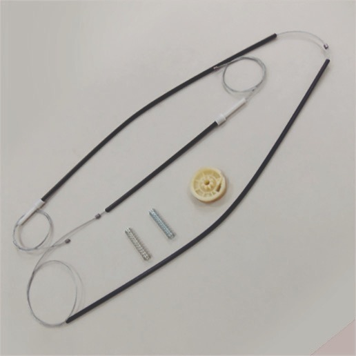 Kit Reparo Vidro Gol G3 G4 Dianteiro Roldana Extria Externa - Spare Parts and Accessories for Vehicles