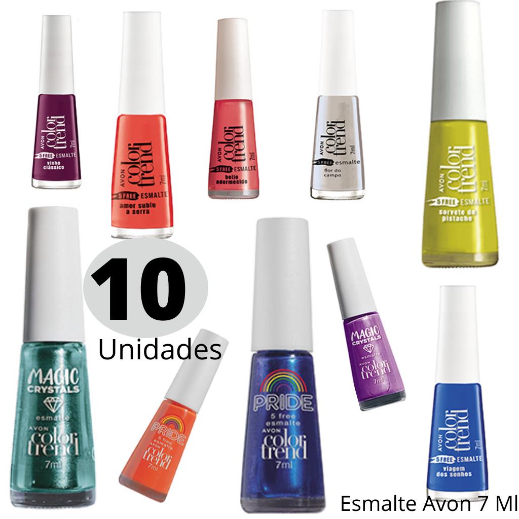 Esmalte Avon Color Trend Ultra Cobertura Novas Cores 2022 | Shopee Brasil
