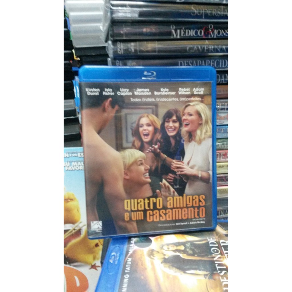 Blu-ray Original Do Filme Quatro Amigas E Um Casamento