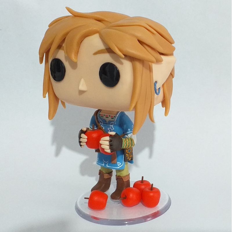 Funko Pop Link The Legend of Zelda Breath of the Wild Shopee Brasil