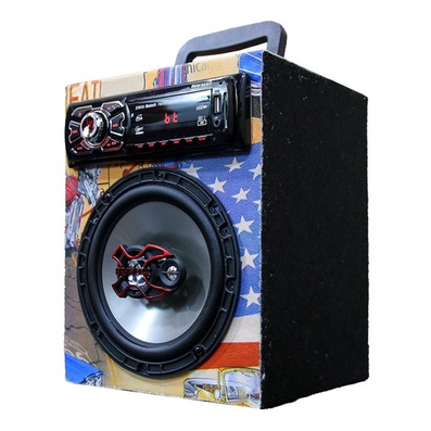 Caixa Residencial Radio Bluetooth Usb + Falante 6 Bravox em Oferta na Shopee