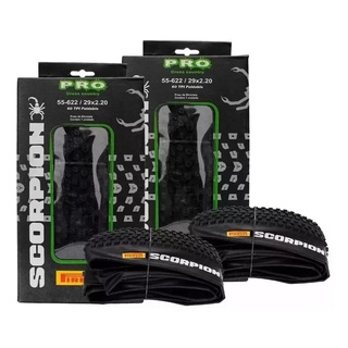 Par Pneus Bike Mtb Pirelli Scorpion Pro Aro 29 X 2.20 Kevlar Sem Arame em Oferta na Shopee
