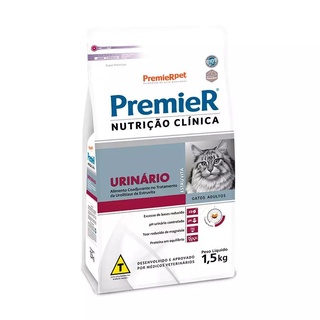 Ração Premier Nutrição Clínica Gatos Urinário 1,5Kg