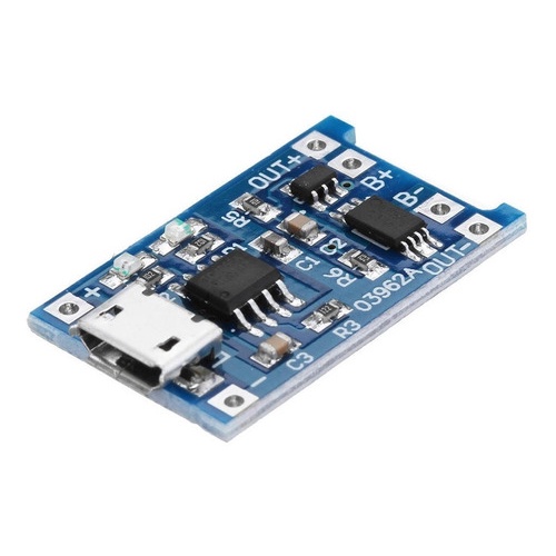 10x Modulo Tp4056 Carregador De Baterias 5v C/ Proteção