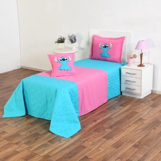 Colcha De Solteiro Infantil Stitch