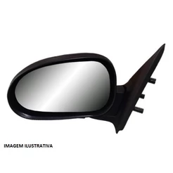 Retrovisor Gol Bola Lado Esquerdo 1995 1996 1997 1998 1999 Sem Controle 4 Portas