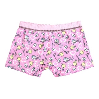 Kit 3 Calcinha Shortinho Boxer Infantil Estampada Menina Delicada