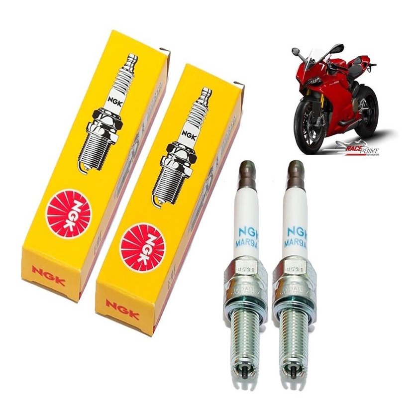Kit 2 Velas Ngk MAR9A-J Ducati MultiStrada Panigale SuperLeggera em Oferta na Shopee