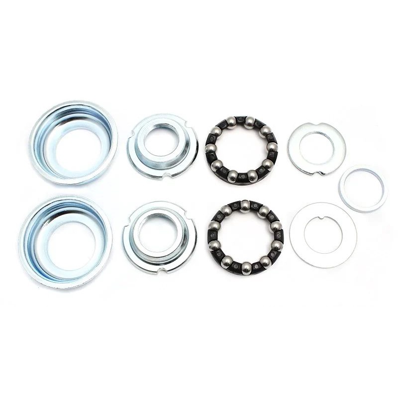 Conjunto Movimento Central Bike Aro 26 Pedivela Monobloco 45mm Esferado