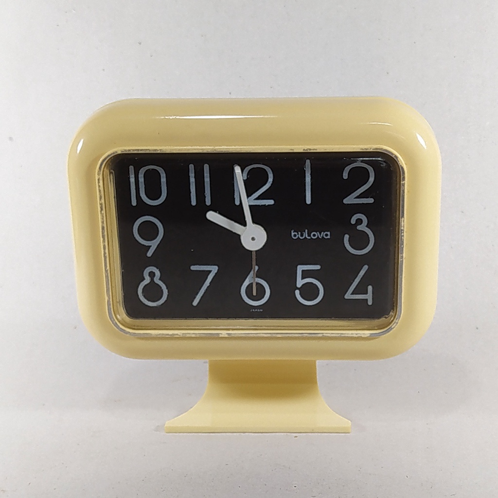 Relógio despertador Bulova - Vintage - estilo moderno