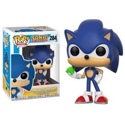 FUNKO POP GAMES SONIC - SONIC WITH EMERALD 284 RARO