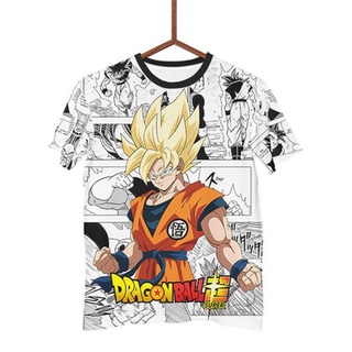 Camisa Camiseta Goku Super Saiyajin Dragon Ball Super G0104