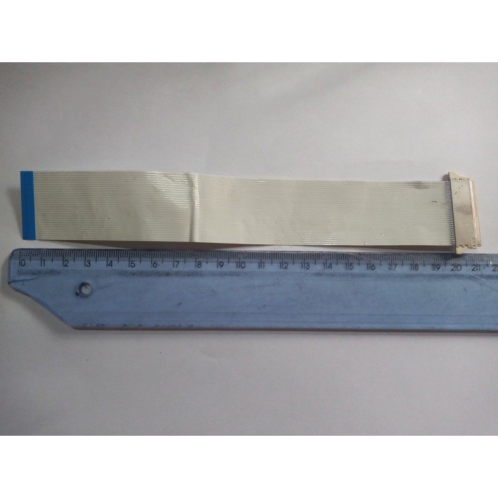 Flat Lvds E248682 AWM 20798 NORMAL (NÃO INVERTIDO) 21cm x 3cm x 30vias