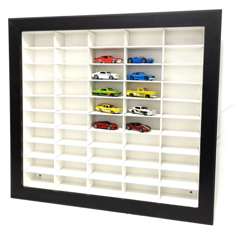 Expositor para carrinhos hot Wheels MDF miniaturas prateleiras