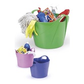 Baldes Organizador Flexíveis 16 Litros C/ Alças, utilidades domestica, multiuso, Lavanderia bebê