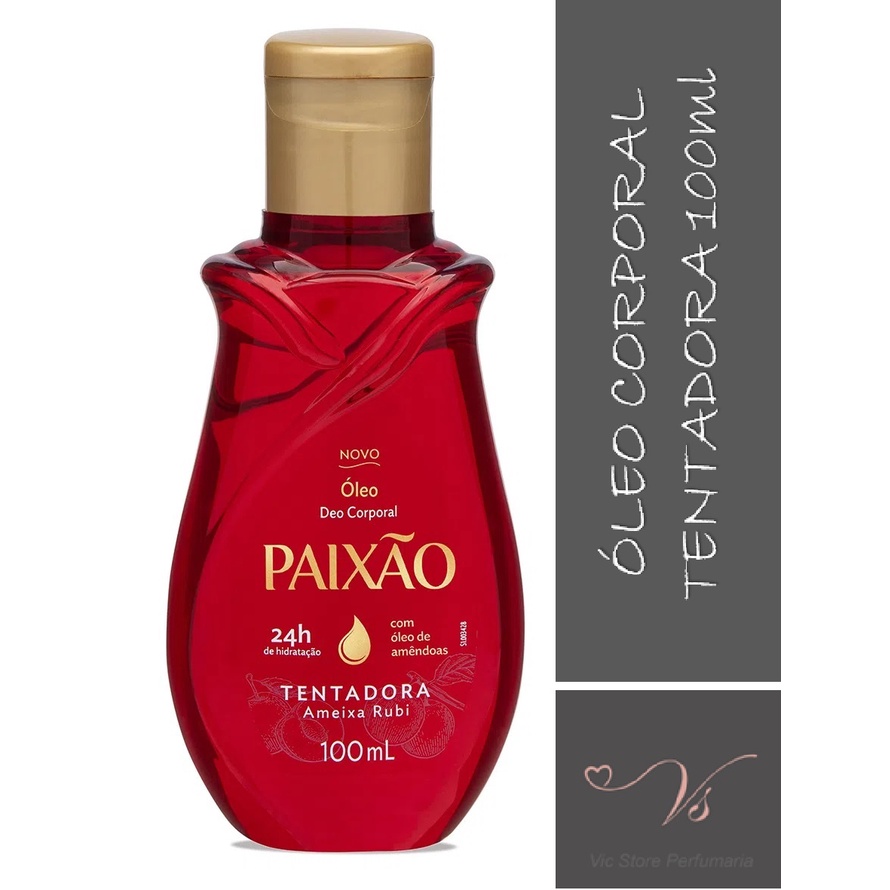 Óleo Corporal Paixão - Amêndoa Tentadora - 100ml