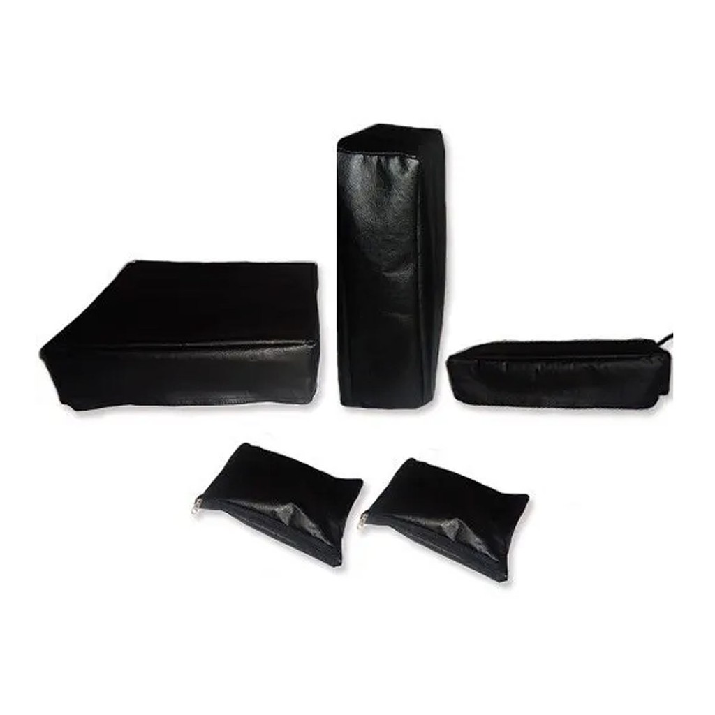 Kit Com 5 Capas Para Xbox, Kinect E Controle. 100% Em Corino