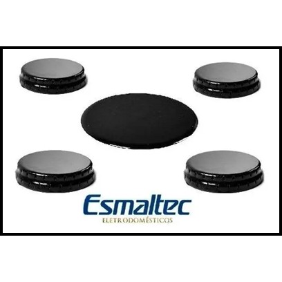 Kit Espalhadores Fogão Esmaltec Ágata 5 Bocas em Oferta na Shopee