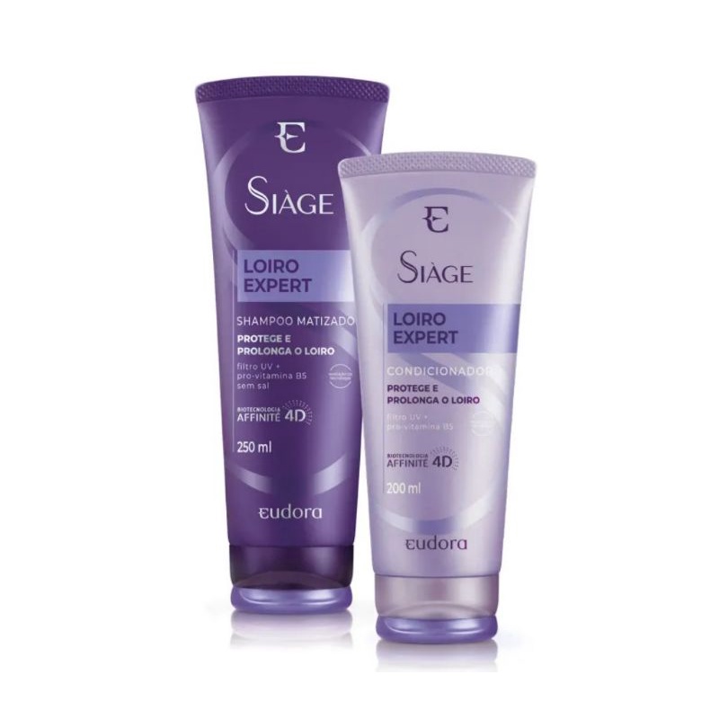 Kit Siàge Loiro Expert Shampoo + Condicionador