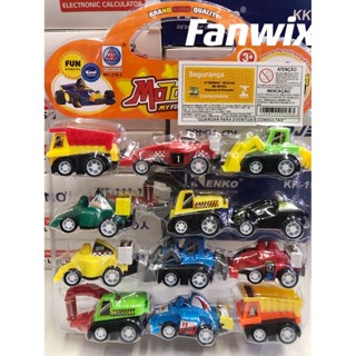 Kit 12 Carrinhos Fricção Combinação De Carros Construção E Carros De Corrida Brinquedo infantil Coleção, Fanwix em Oferta na Shopee