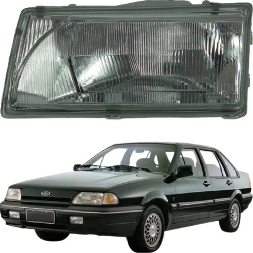 Farol Dianteiro Esquerdo Versailles 1991 A 1997 Lente Vidro