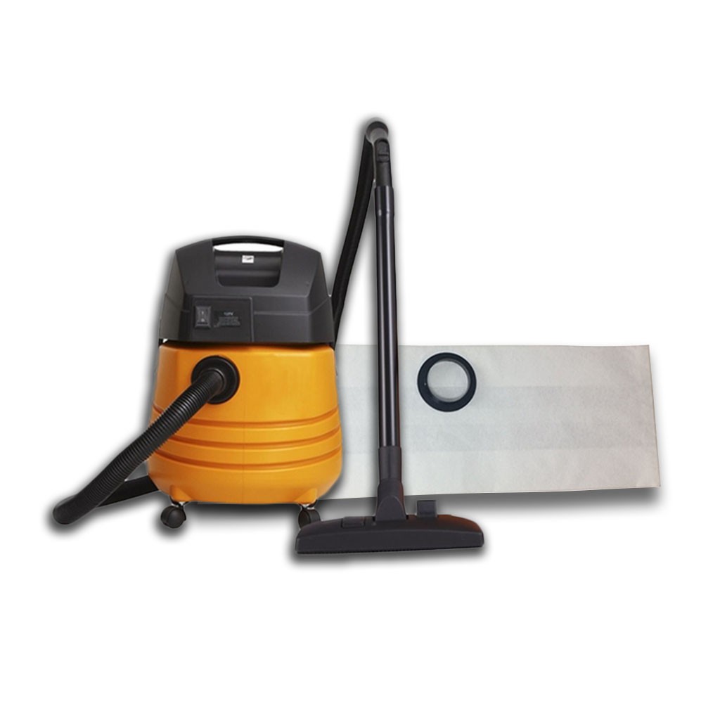 3 Sacos Descartáveis Compatíveis Para Aspirador de Pó WAP Aero Plus 10 L (Bocal de Encaixe 6,3 cm)