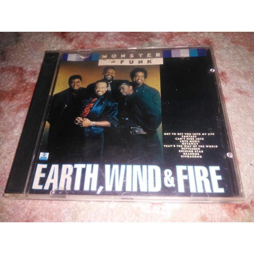 Cd Original Earth Wind E Fire Monster Of Funk Usado Original