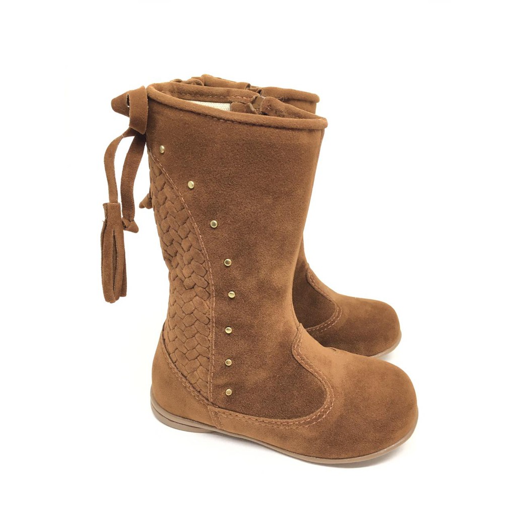 Bota Infantil Feminina Menina Country Botinha Infantil Cano Longo ...
