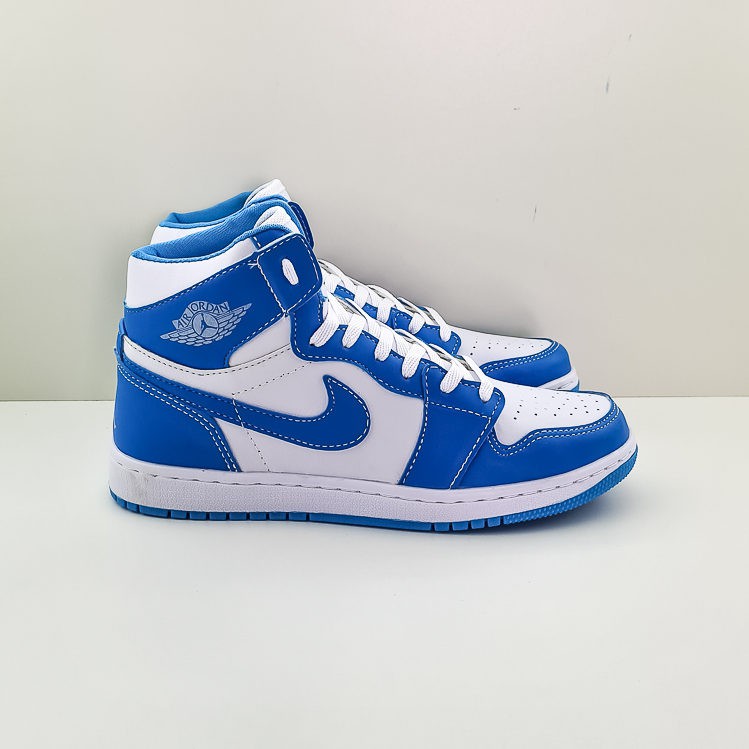 Impressive different Bog Tênis Nike Air Jordan Masculino Branco Azul | Shopee Brasil