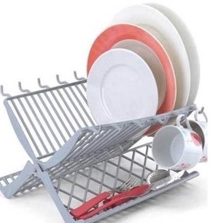 Escorredor / Secador Plastico De Prato Dobravel Colors