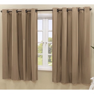 Cortina Blackout Blecaute Veda Luz PVC corta 100 % a luz 2,20 m x 1,30 m Avelã Fio a Fio - M1 em Oferta na Shopee