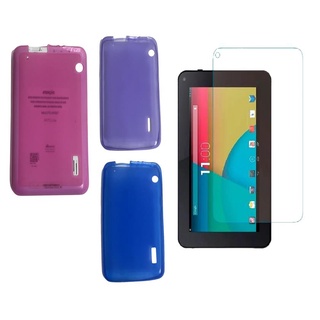 Capa Transparente Tablet M7s Go M7s Lite + Pelicula Vidro Temperado M7 Multilaser