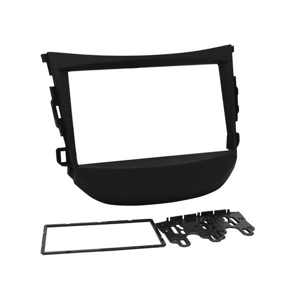 Moldura 2 Din Hyundai Hb20 Hb20s - Preta em Oferta na Shopee