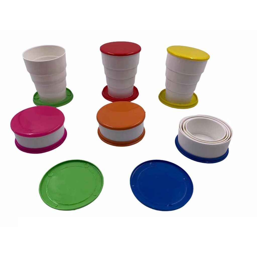 Copo Retratil Sanfonado Dobravel Festa Infantil em Oferta na Shopee