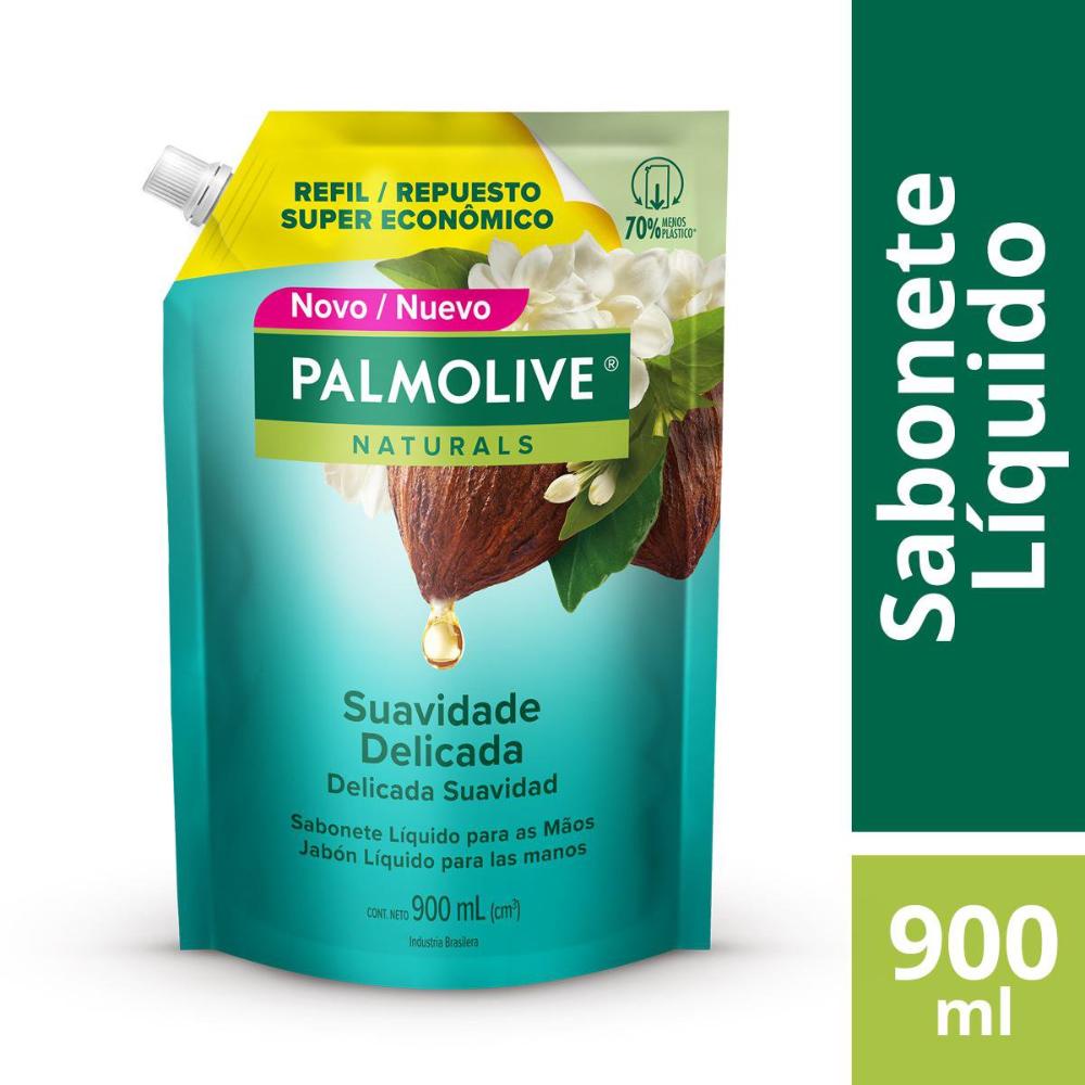 Sabonete Líquido Palmolive Naturals Suavidade Delicada para as Mãos 900ml em Oferta na Shopee